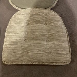 Grippy chair pads, set a four gray